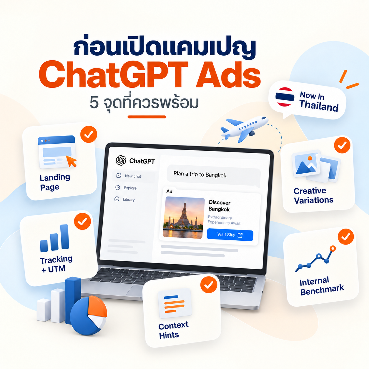 ขั้นตอนการลงโฆษณา ChatGPT ผ่าน OpenAI Ads Manager