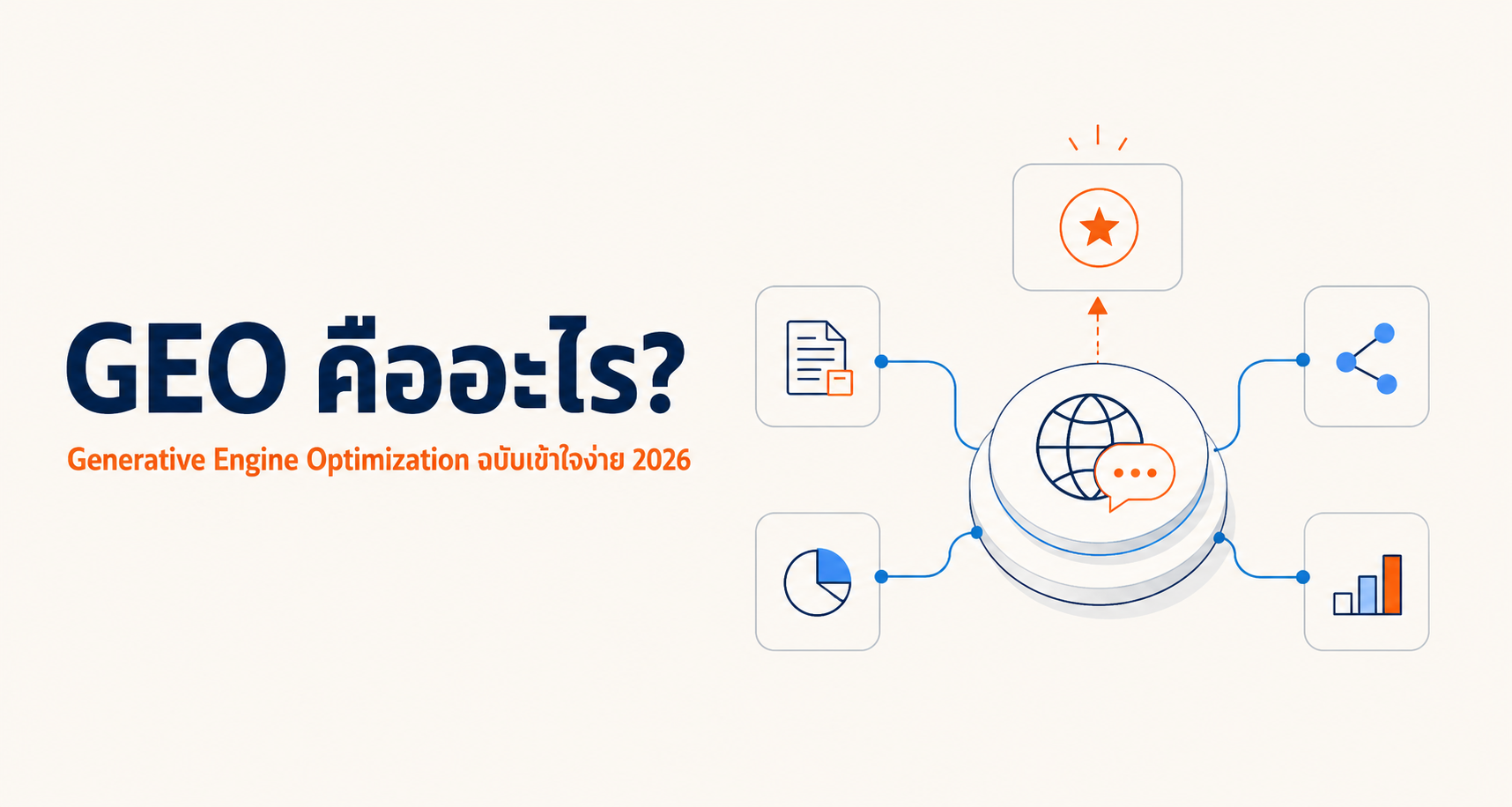 GEO คืออะไร? Generative Engine Optimization ฉบับเข้าใจง่าย 2026